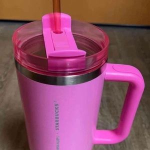 Stanley Starbucks Winter Pink